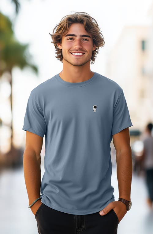 Dalix Astronaut Tee In Slate Gray
