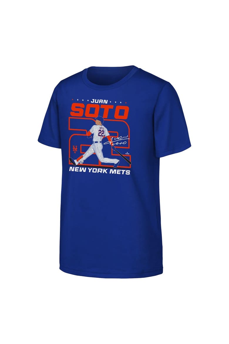 Men's Juan Soto Royal New York Mets Big City Player T-Shirt, Alternate, color, Royal