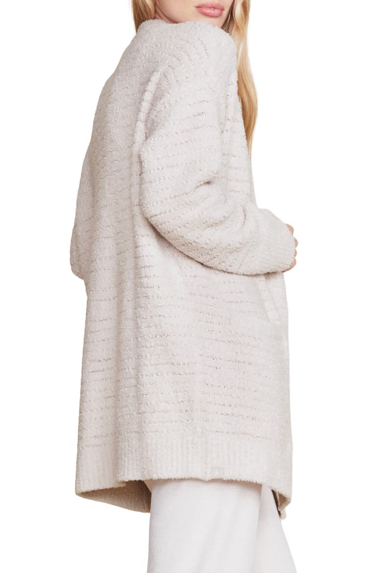 CozyChic™ Bouclé Front Chenile Cardigan, Alternate, color, ALMOND