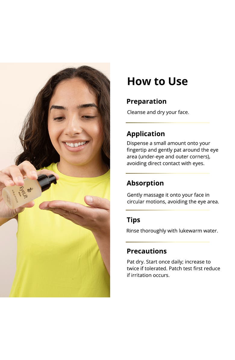 7e Wellness EyeLift Hydrating & Firming Serum, Alternate, color, Transparent