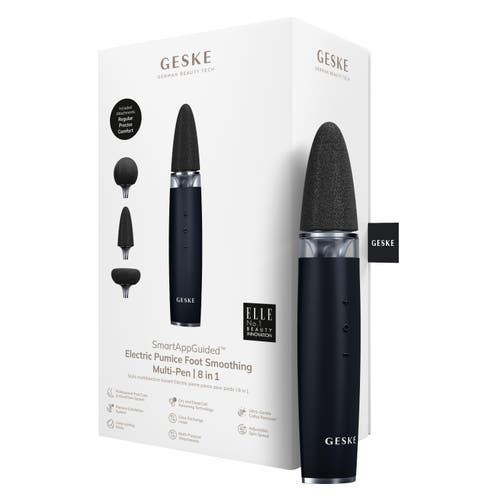 Geske Smartappguided Electric Pumice Foot Smoothing Multi-pen | 8 In Black