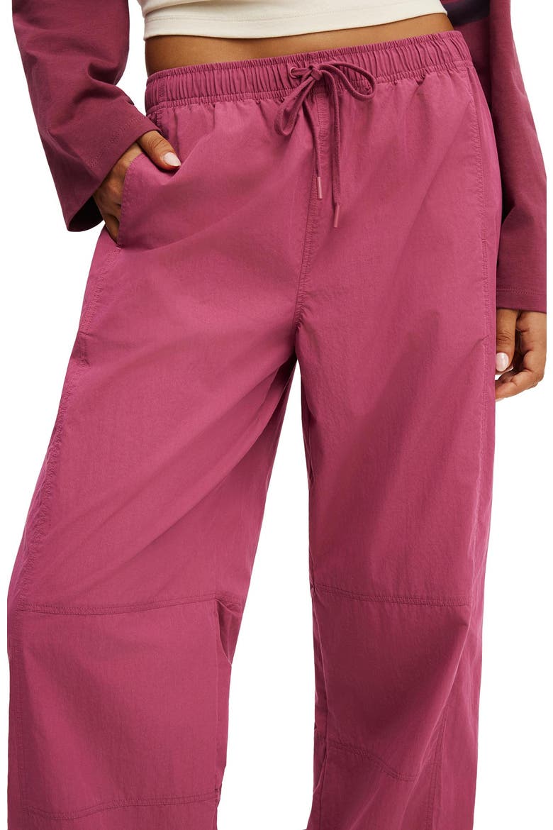 Women's Active Utility Baggy Pant, Alternate, color, Raspberry Aura