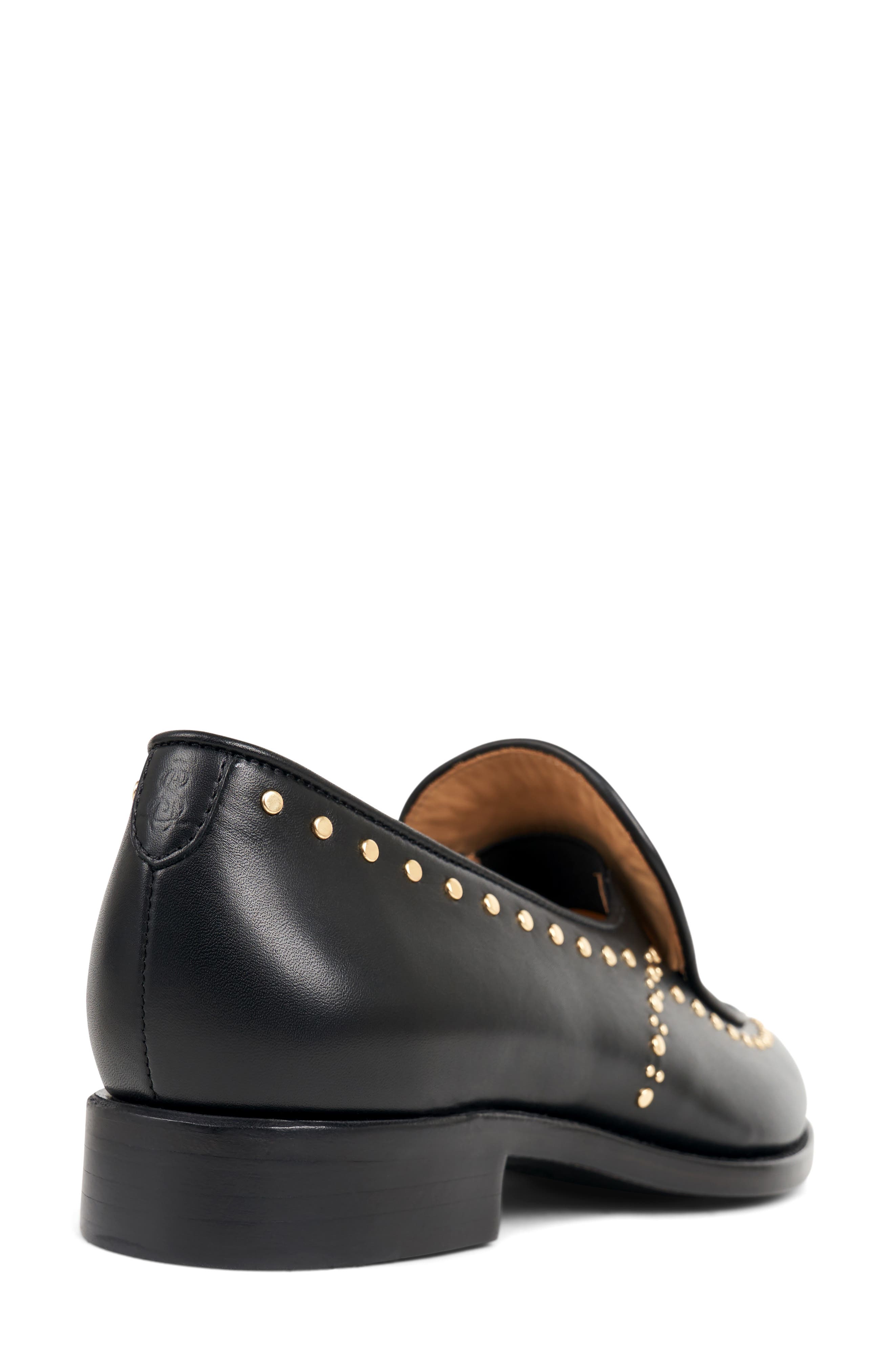 The Office of Angela Scott Miss Cecilia Stud Loafer, Alternate, color, Black