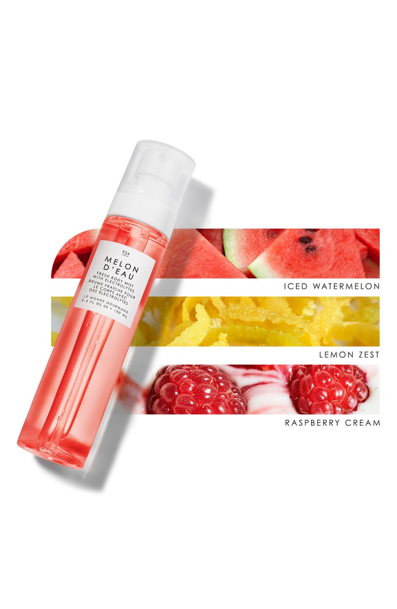 LE MONDE GOURMAND Melon D'Eau Fresh Body Mist, Alternate, color,