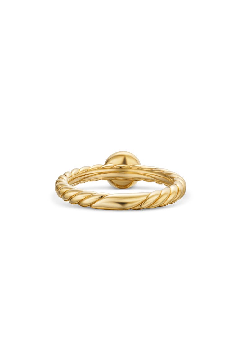 Petite Cable Ring, Alternate, color, 18K GOLD