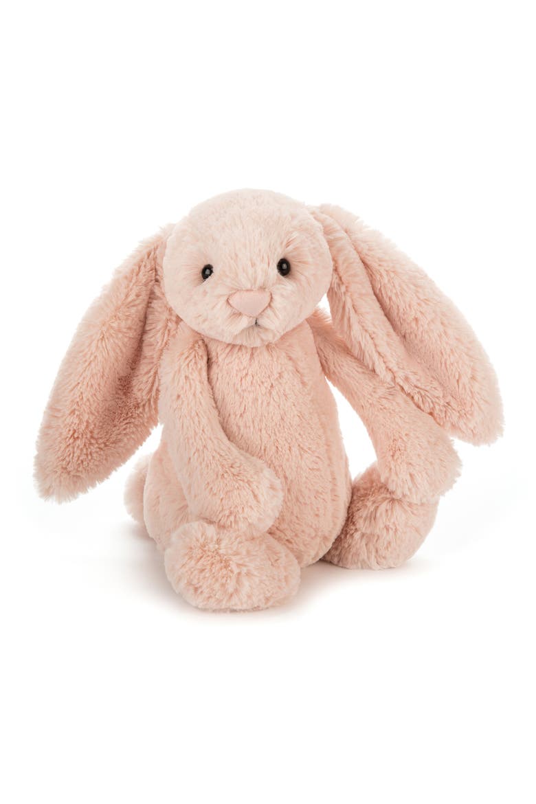 Medium Bashful Bunny 12-Inch Plushie, Main, color, BLUSH
