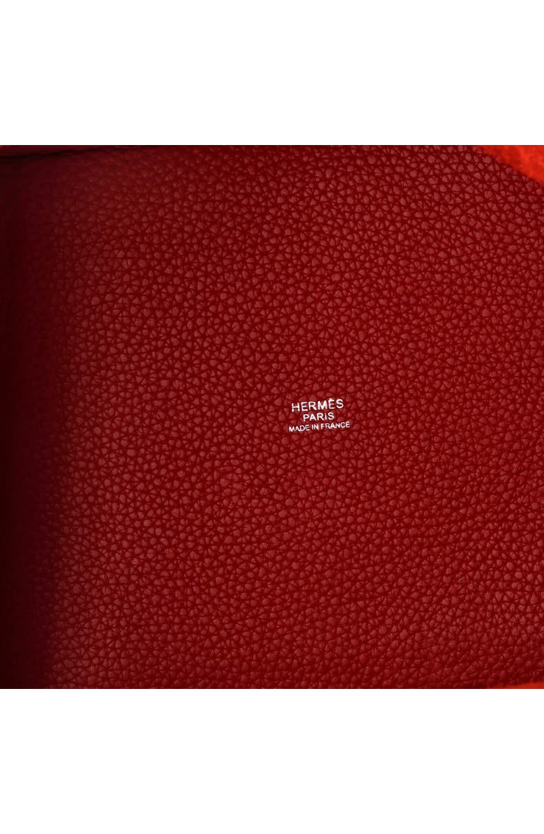 Pre-Owned Hermes Picotin Lock Bag Clemence MM, Alternate, color, Rouge Vif