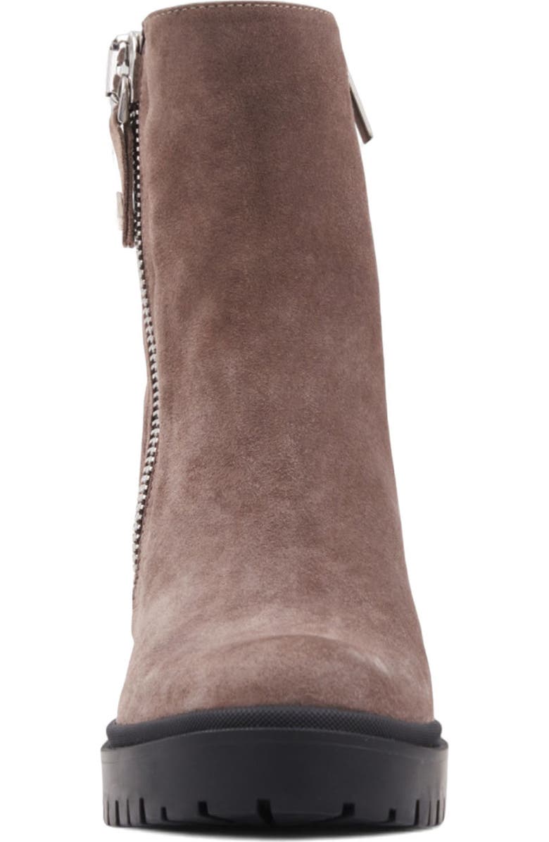 Aquatalia Emma Weatherproof Platform Bootie, Alternate, color, Taupe Suede
