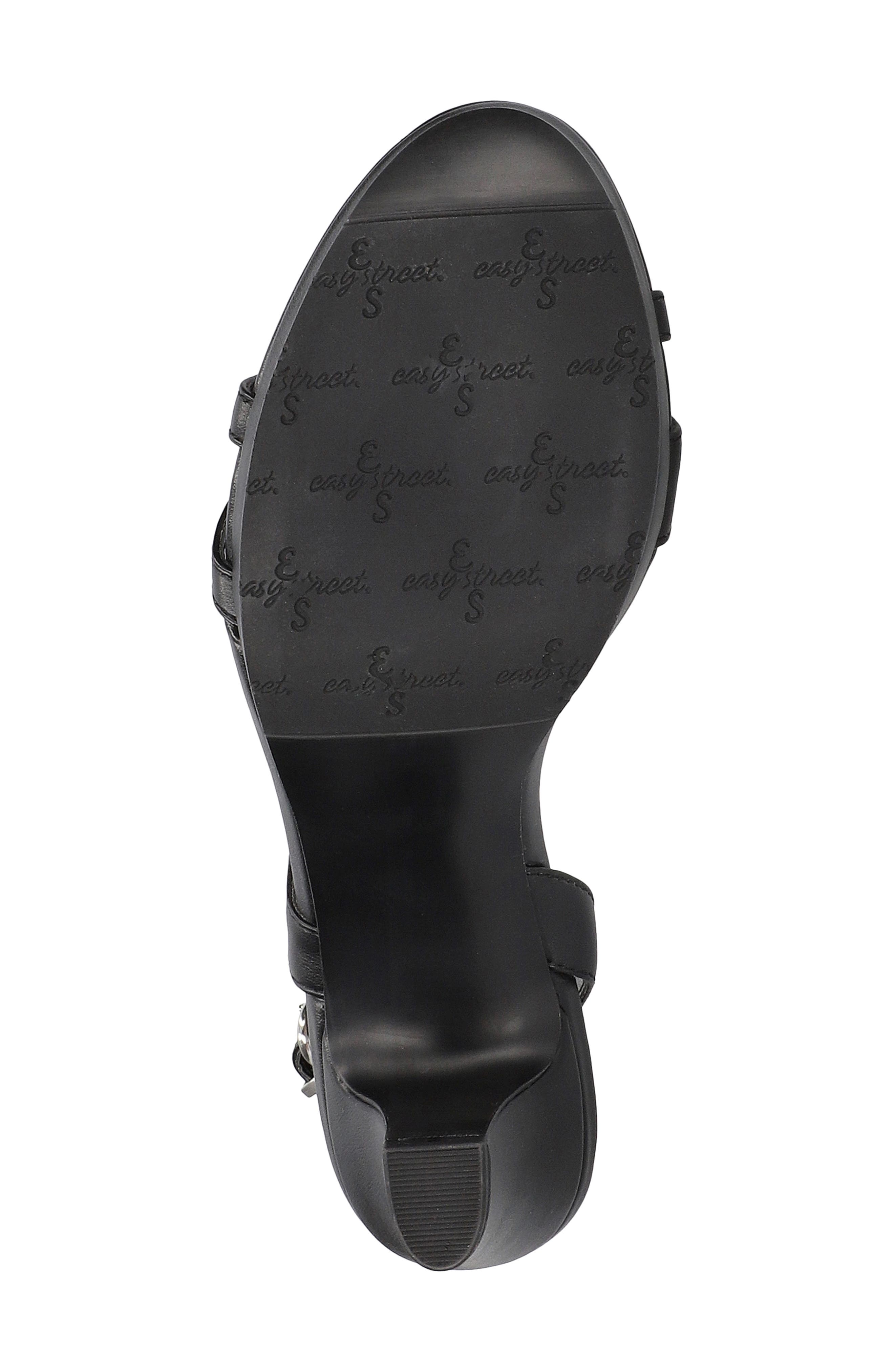 EASY STREET Radiant Slingback Sandal, Alternate, color, Black
