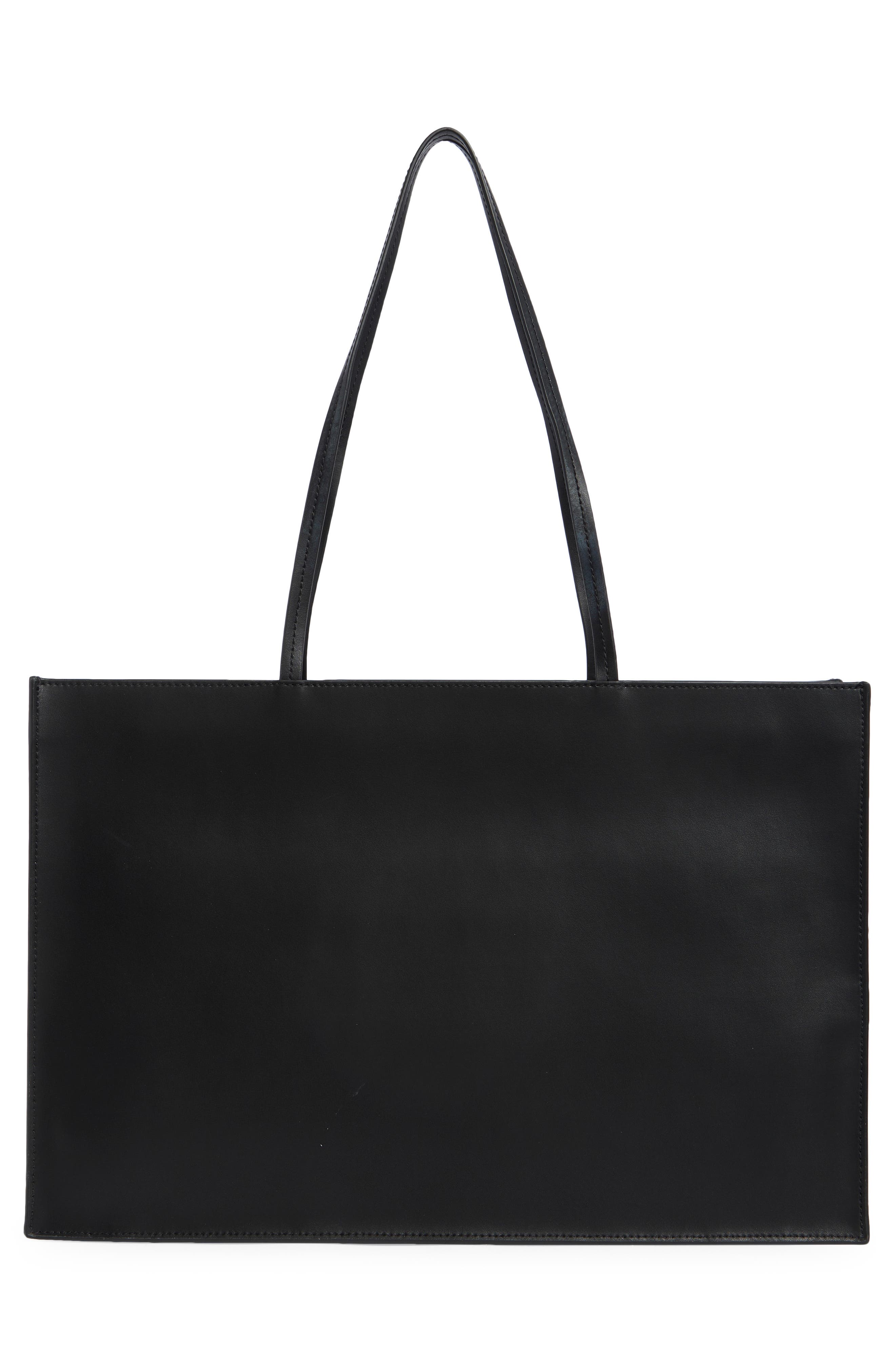 Adina East/West Tote Bag, Alternate, color, BLACK