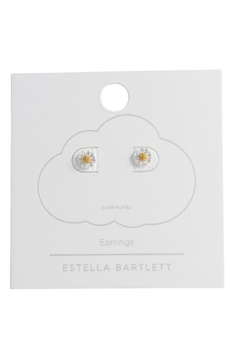 Mini Wildflower Stud Earrings
