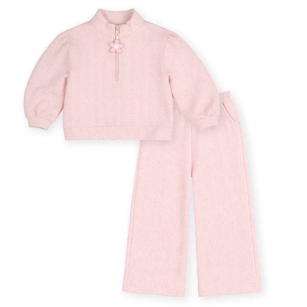 selected Pink Cable Knit