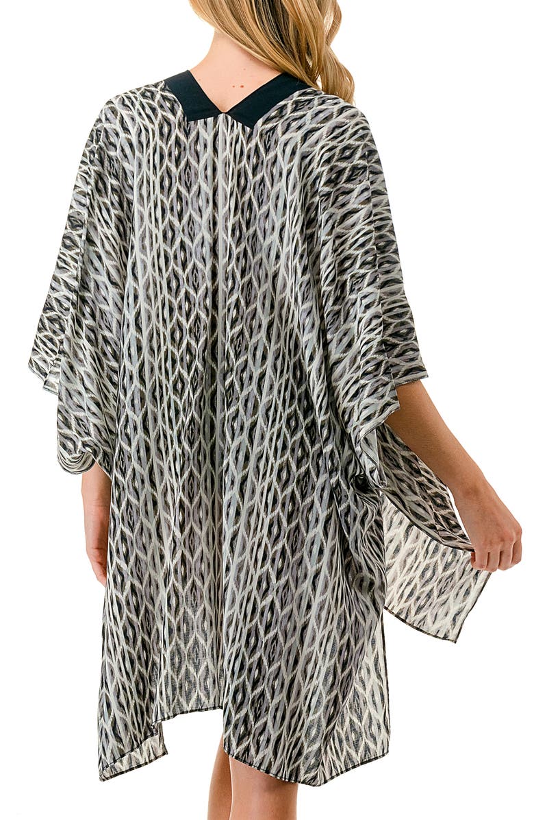 MARCUS ADLER Abstract Duster, Alternate, color, Black