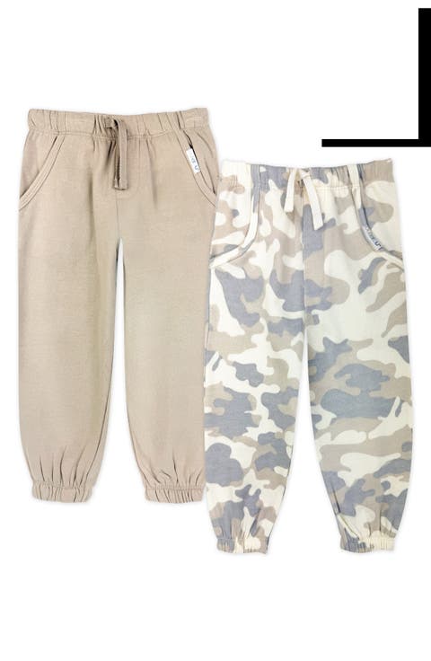Kids' Jayden 2-Pack Organic Cotton Blend Sweatpants