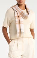 NORDSTROM RACK Check Cashmere Scarf