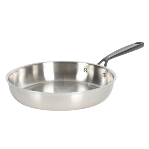 10 Inch Tri Ply Stainless Steel Frying Pan