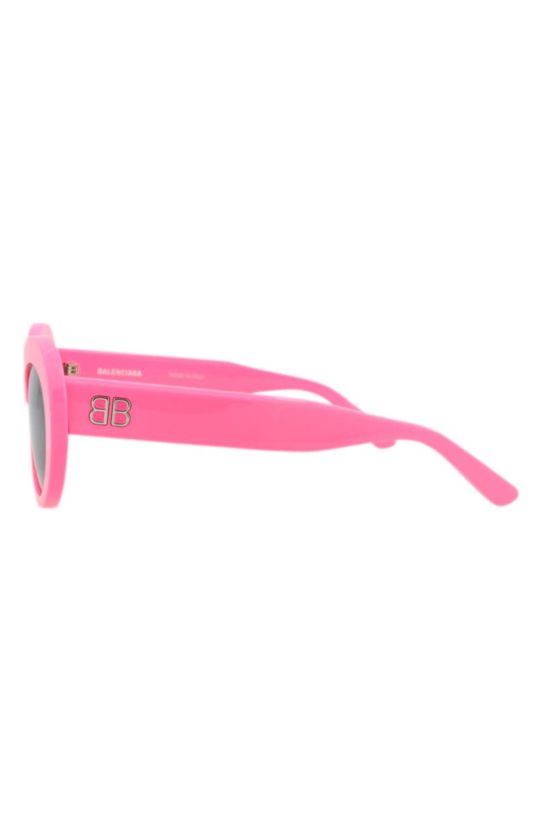 Balenciaga Sunglasses, Alternate, color, Pink Pink Grey