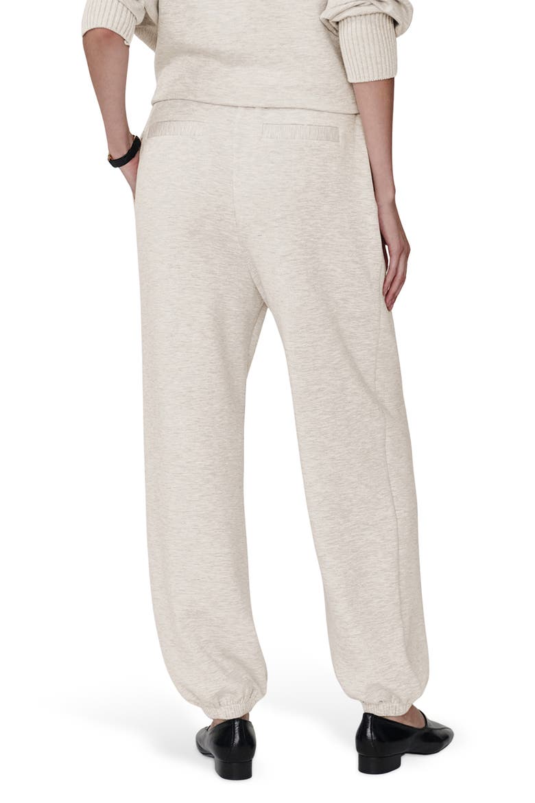 The Classic Cuff Jogger Pants, Alternate, color, IVORY MARL