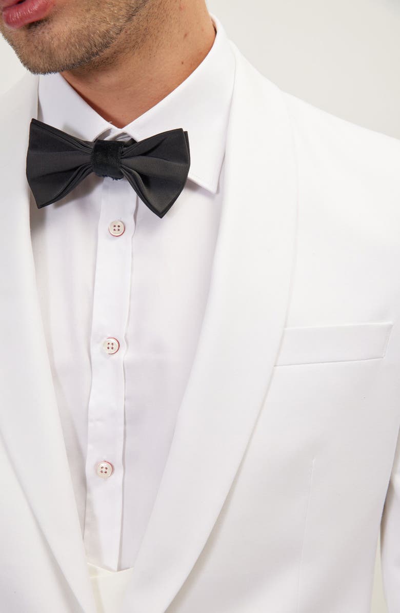 RON TOMSON Shawl Collar Formal Jacket, Alternate, color, White