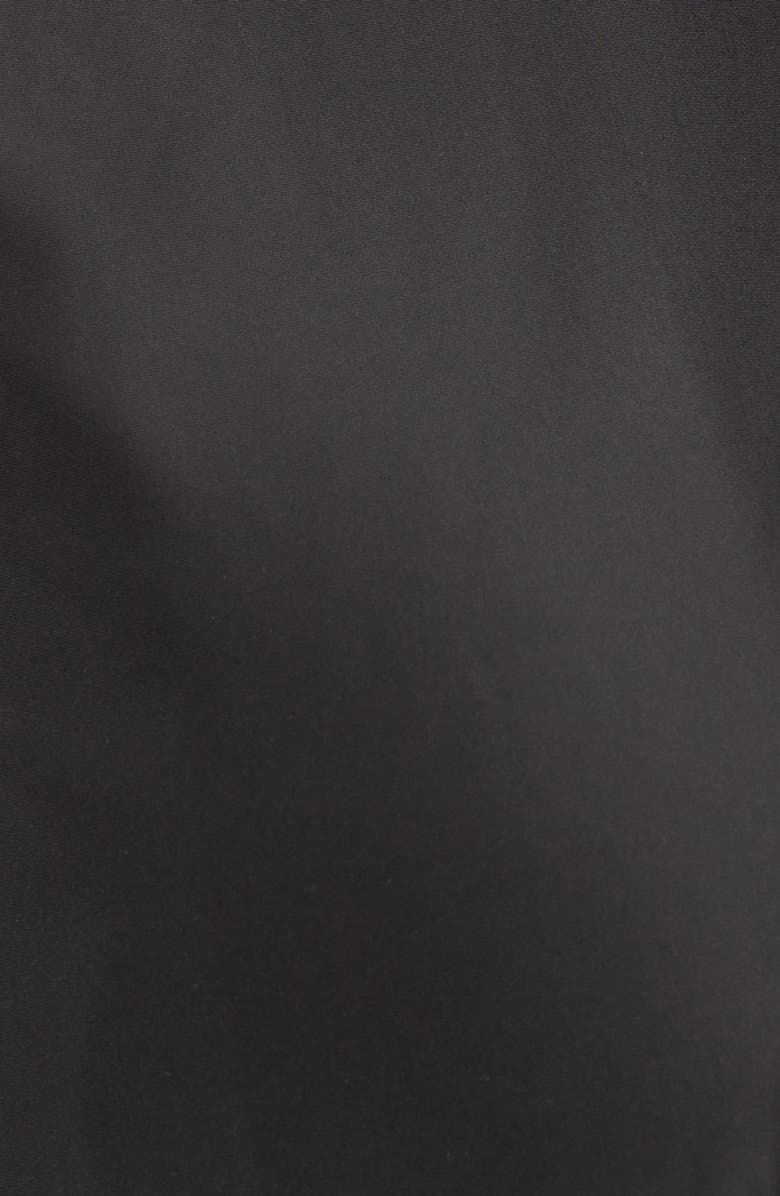 Via Spiga Ruched Sleeve Packable Rain Jacket, Alternate, color, 