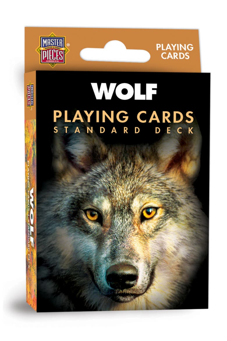 Wolf Playing Cards, Main, color, Multicolor