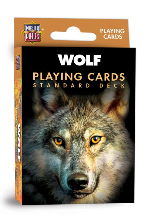 Wolf Playing Cards