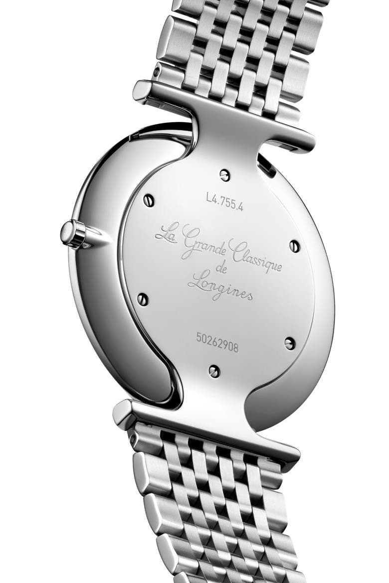 La Grande Classique Bracelet Watch, 36mm, Alternate, color, SILVER
