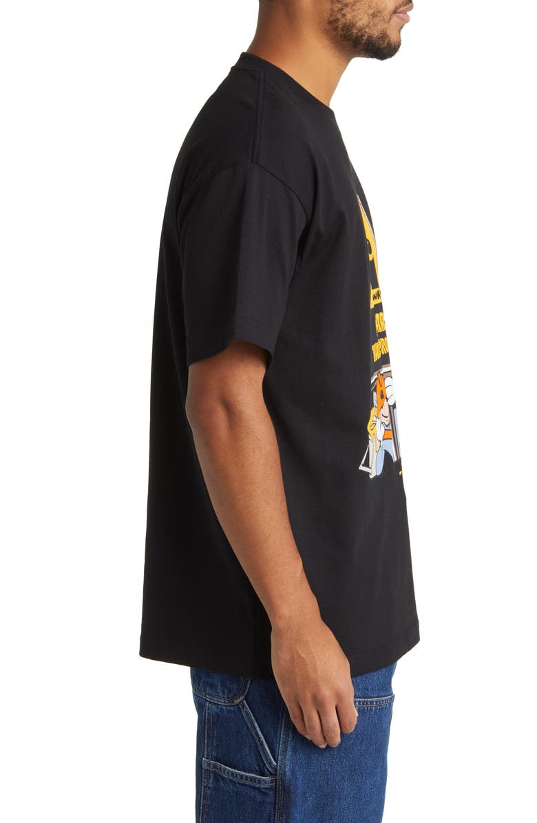 Carhartt Work In Progress x Deadkebab Workin' On It Organic Cotton Graphic T-Shirt, Alternate, color, 