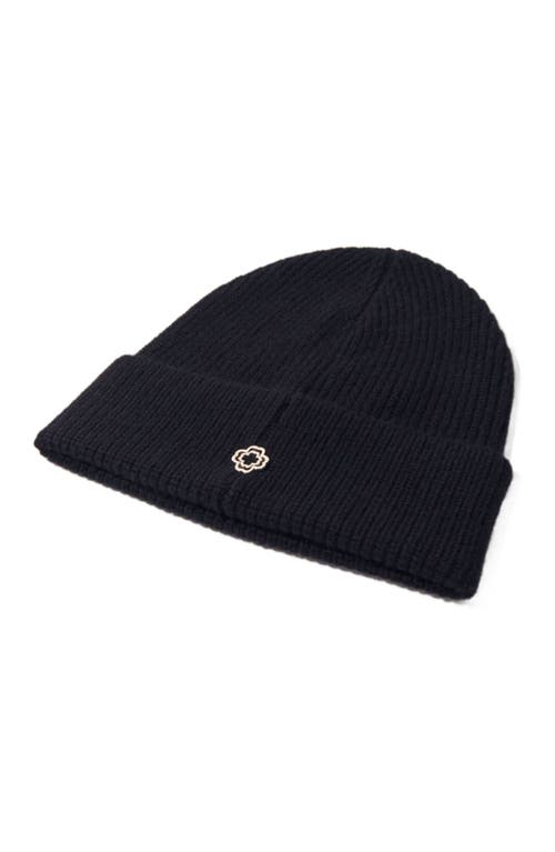 Maje Wool And Cashmere Hat In Black