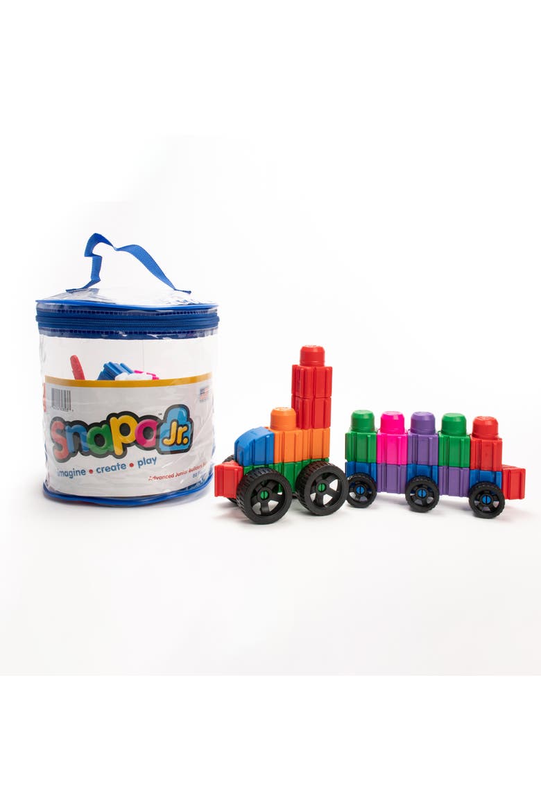 Advanced Builder's 80 Piece Kit building Blocks, Alternate, color, Multicolored