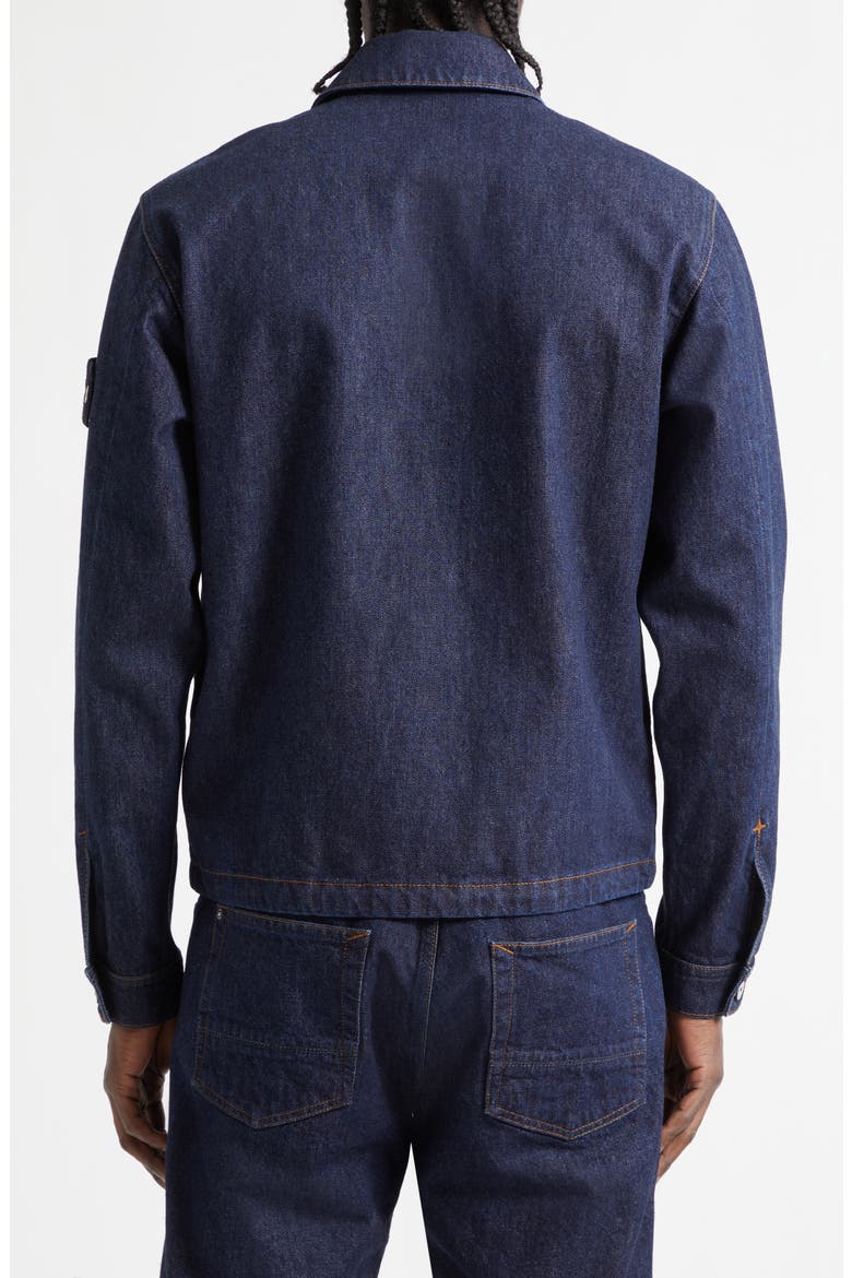 Denim Coach's Jacket, Alternate, color, BLUE RINSE