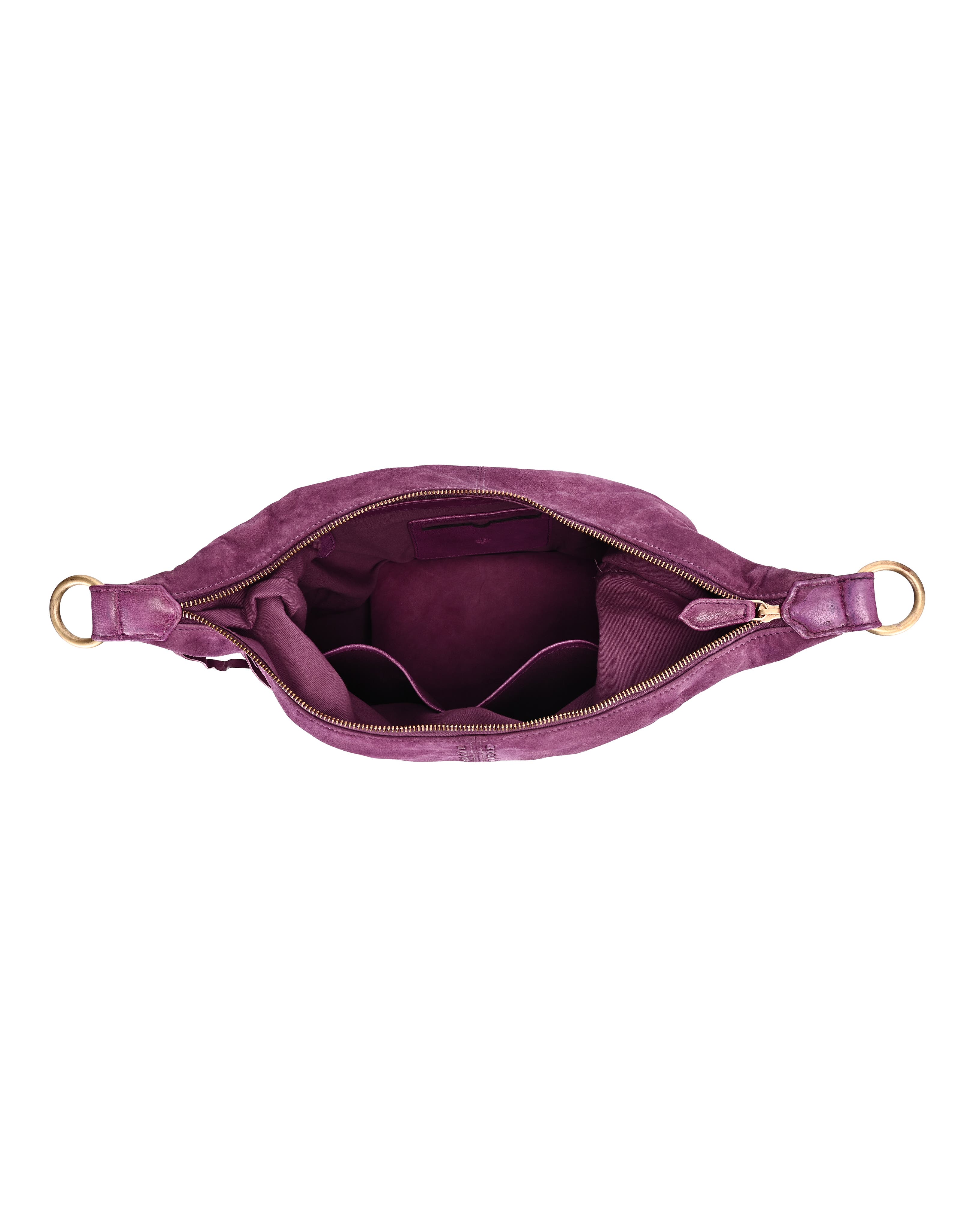 Hydrangea Large Vintage Ombre Shoulder Bag, Alternate, color, Radiant Orchid