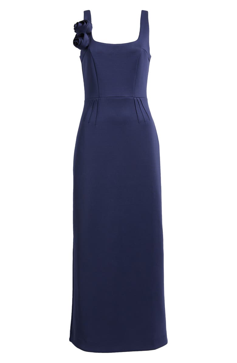 Lilly Pulitzer<sup>®</sup> Jade Rosette Detail Maxi Dress, Alternate, color, True Navy