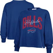 '47 Women's '47 Royal Buffalo Bills Plus Size Muse Sydney Long Sleeve T-Shirt