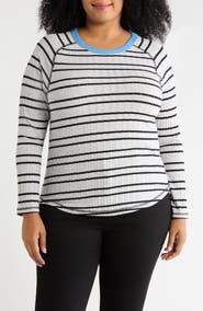 Wit & Wisdom Ringer Rib Top