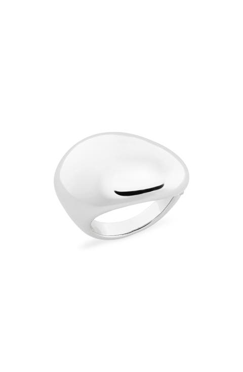 Angled Dome Ring