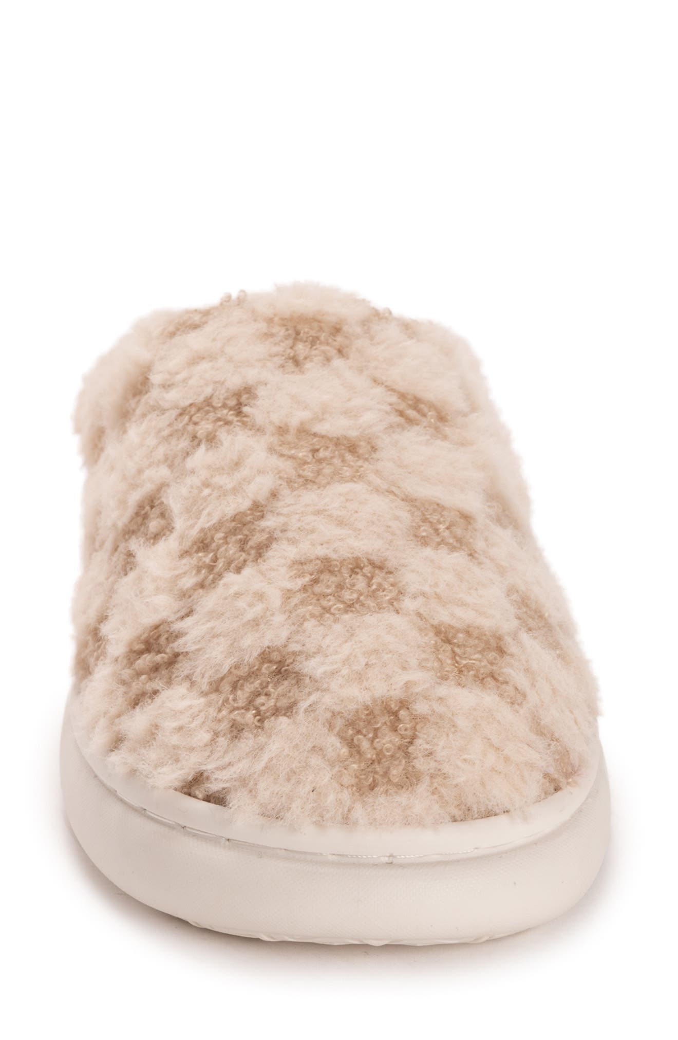Luan Faux Shearling Clog Slipper, Alternate, color, OAT