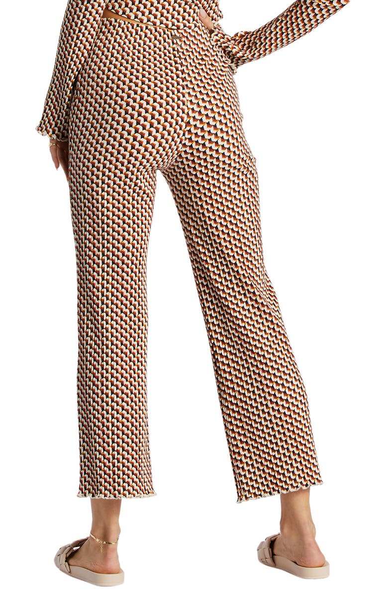 Billabong Come Back Floral Rib Crop Pants, Alternate, color,