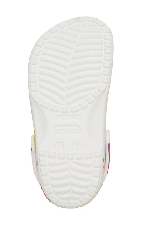 Crocs Kids' Daisy Classic Clog In Gray