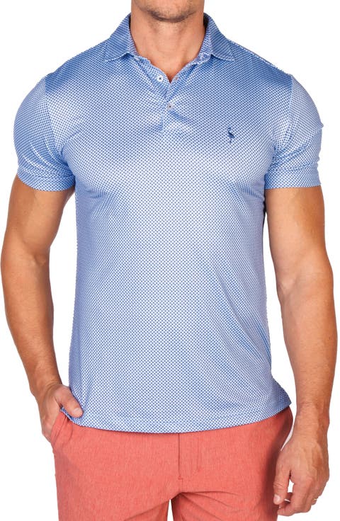 Mini Dots Performance Golf Polo