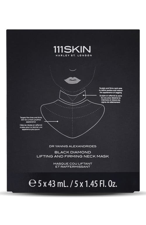 111skin Celestial Black Diamond Lifting & Firming Treatment Mask