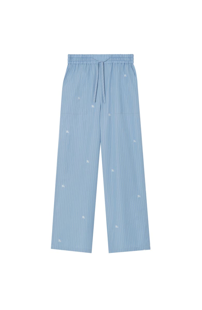 Burberry EKD Fil Coupé Striped Trousers, Alternate, color, Cornflower Blue
