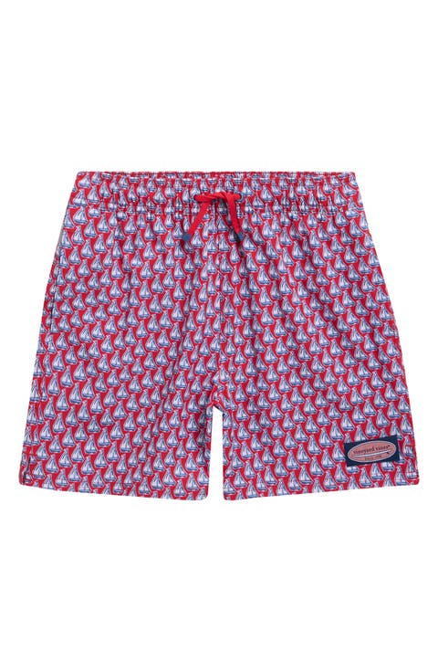 Kids' Chappy Beach Print Swim Trunks (Toddler, Little Kid & Big Kid)