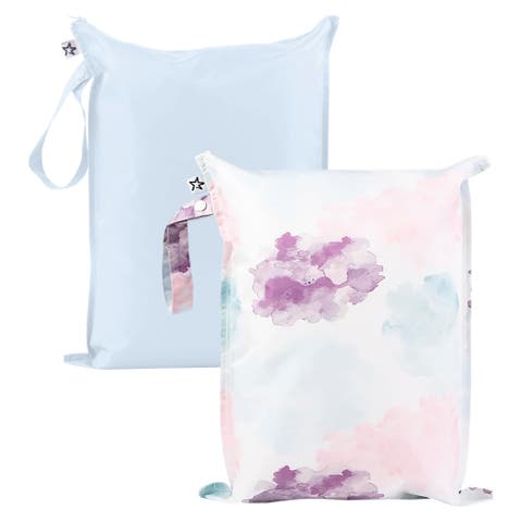 Mess-Proof Waterproof Washable Baby/Toddler Wet Bags - Pattern