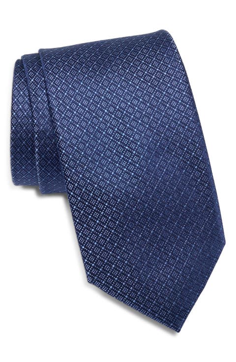 Salerno Mini Silk Jacquard Tie