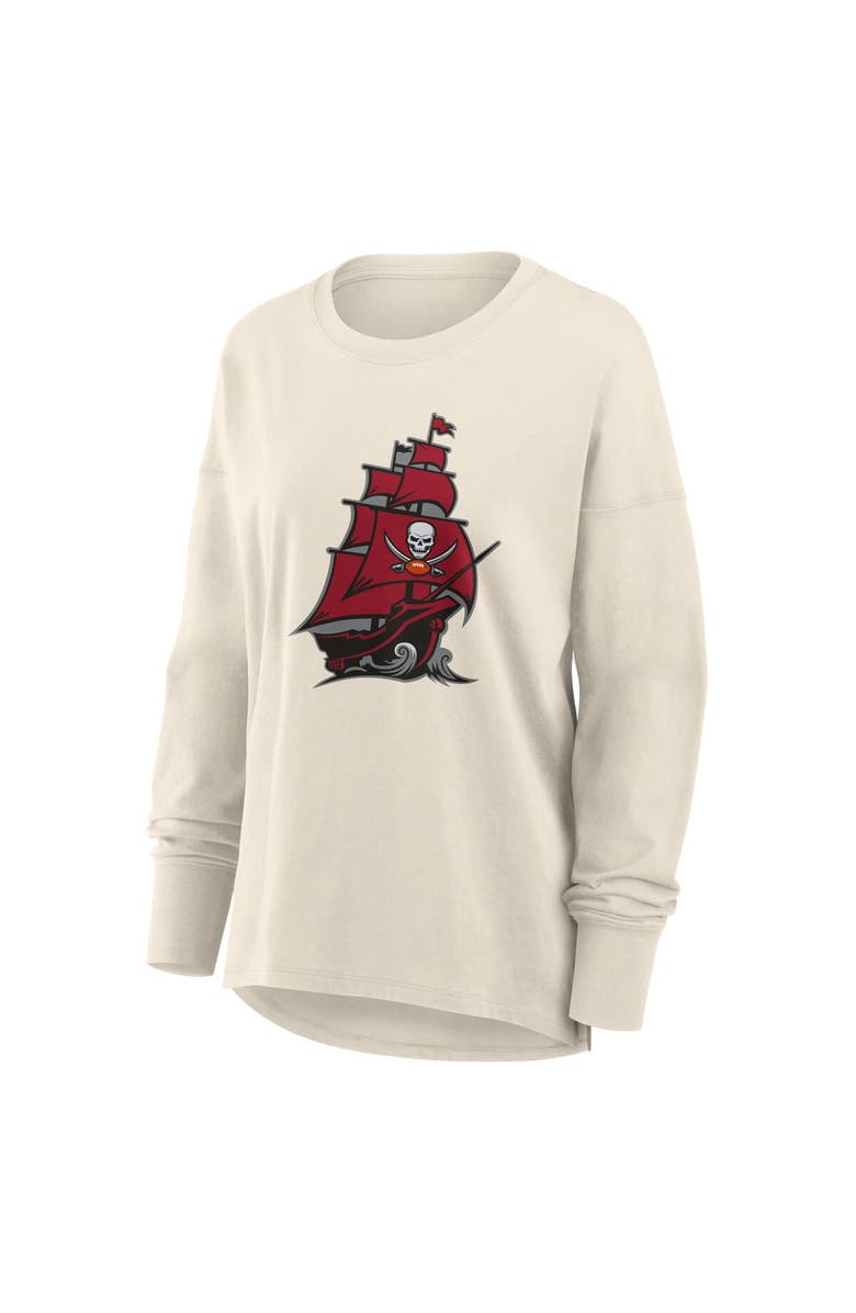 FANATICS Women's Fanatics Cream Tampa Bay Buccaneers Dove Legacy Long Sleeve T-Shirt, Alternate, color, Cream