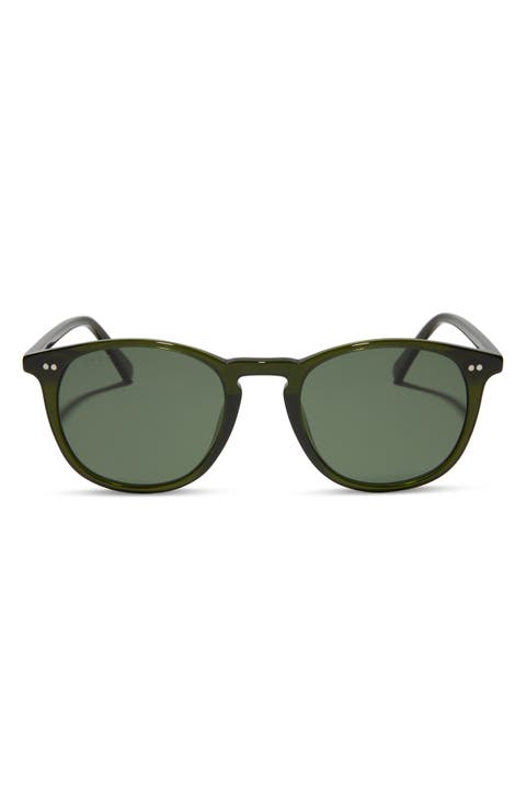 Jaxson XL 52mm Polarized Square Sunglasses