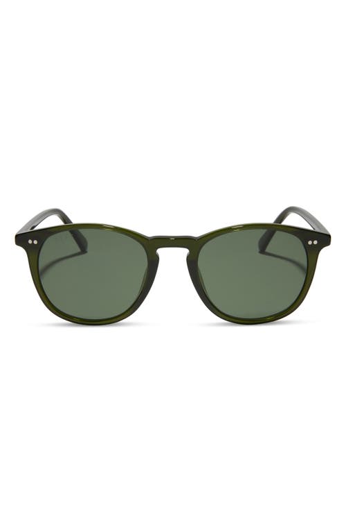 Diff Jaxson Xl 52mm Polarized Square Sunglasses