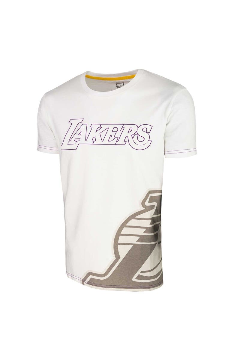 Stadium Essentials Unisex Stadium Essentials White Los Angeles Lakers Scoreboard T-Shirt, Alternate, color, White