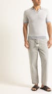 Orlebar Brown Horton Tailored Cotton Merino Polo With Contrast Tipping